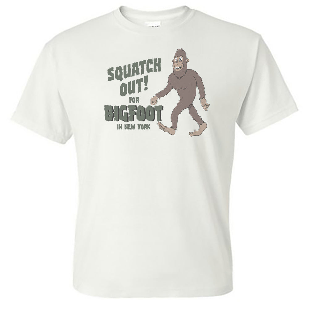 Bigfoot Tee Shirt - Upstate New York Sasquatch - Unisex T-Shirt Bigfoot Gift