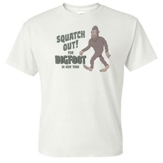 Bigfoot Tee Shirt - Upstate New York Sasquatch - Unisex T-Shirt Bigfoot Gift