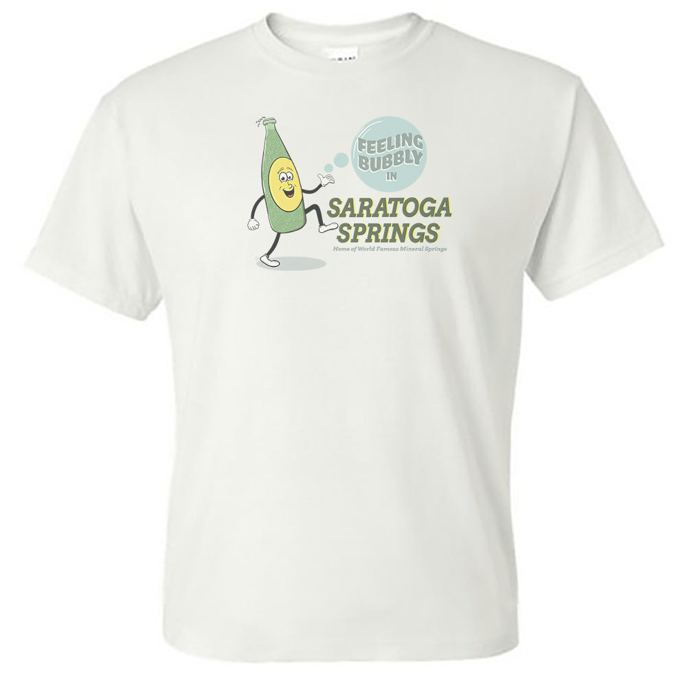Saratoga Springs Mineral Springs Tee Shirt - Upstate New York Gift Idea - Unisex T-Shirt