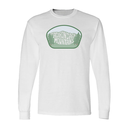 Adirondacks Long Sleeve Tee Shirt - Adirondack Mountains Gift and Souvenir