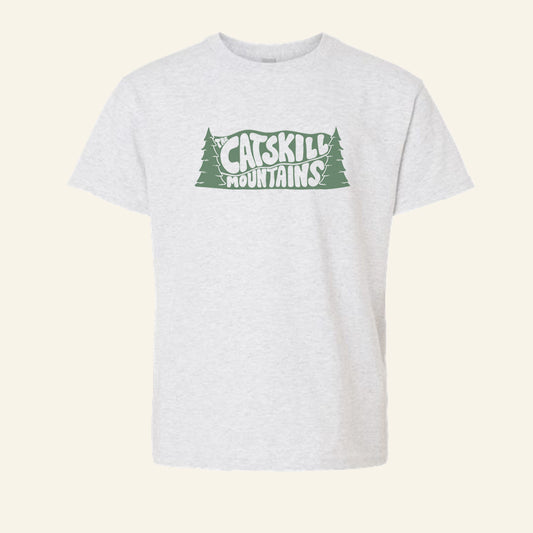 Kids Catskill Mountains Youth Tee Shirt - Souvenir and Gift Idea