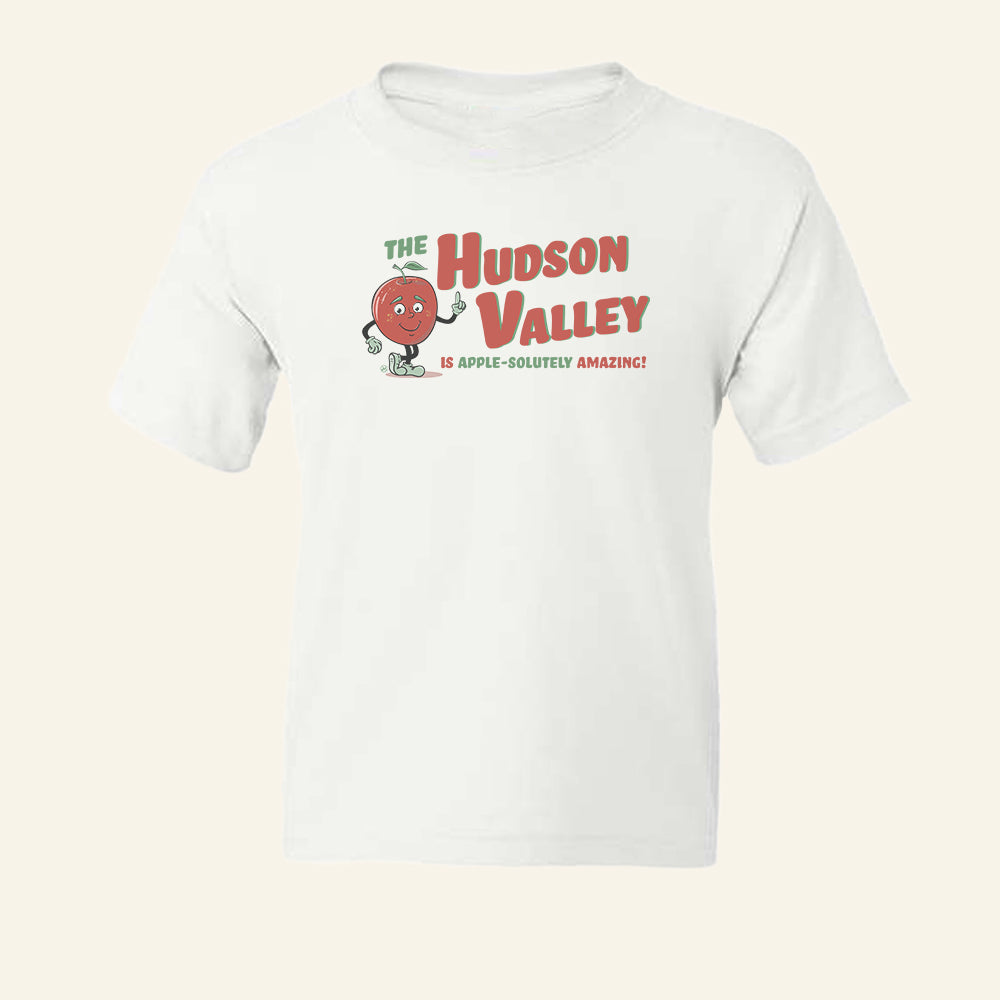 Hudson Valley Apples Youth T-Shirt - Kid's Hudson Valley Gift and Souvenir