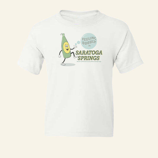 Saratoga Springs Tee Shirt - Mineral Springs - Fun Kid's Gift Idea