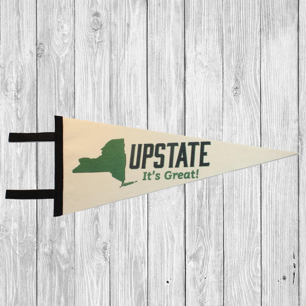 Upstate New York Pennant - Upstate It's Great NY State