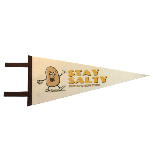 Salt Potatoes Pennant Upstate New York Food Themed Decor