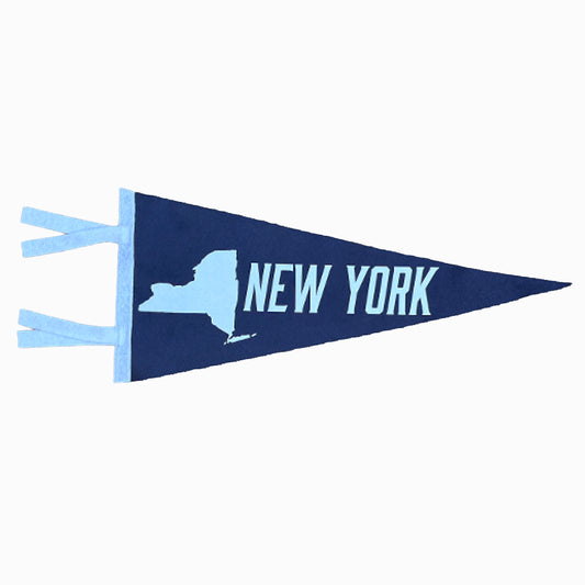 New York State Pennant Flag - New York Home and Wall Decor