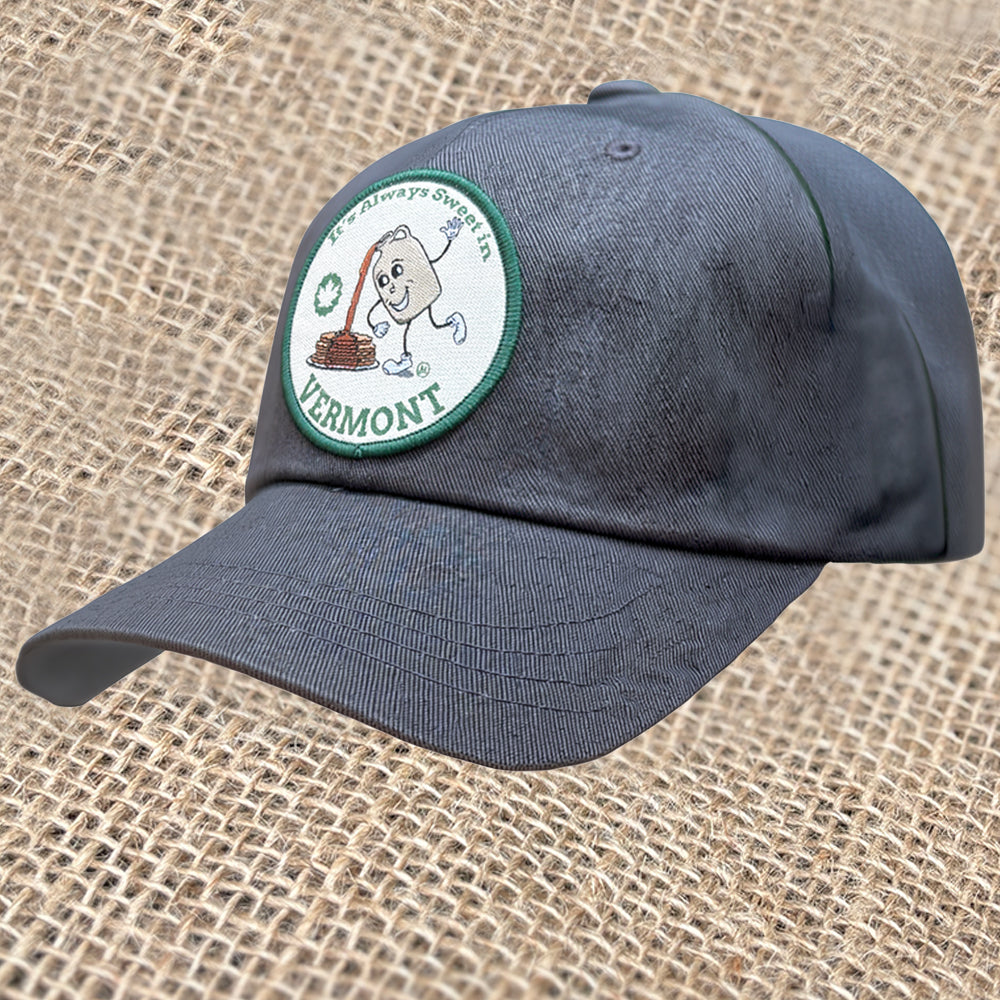 Vermont Maple Syrup Themed Low-Profile Cotton Twill Hat