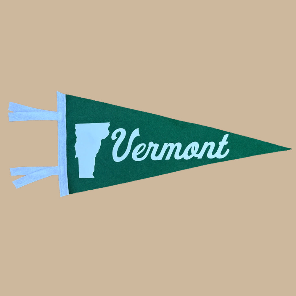 Vermont Pennant Flag - Vermont Home and Wall Decor
