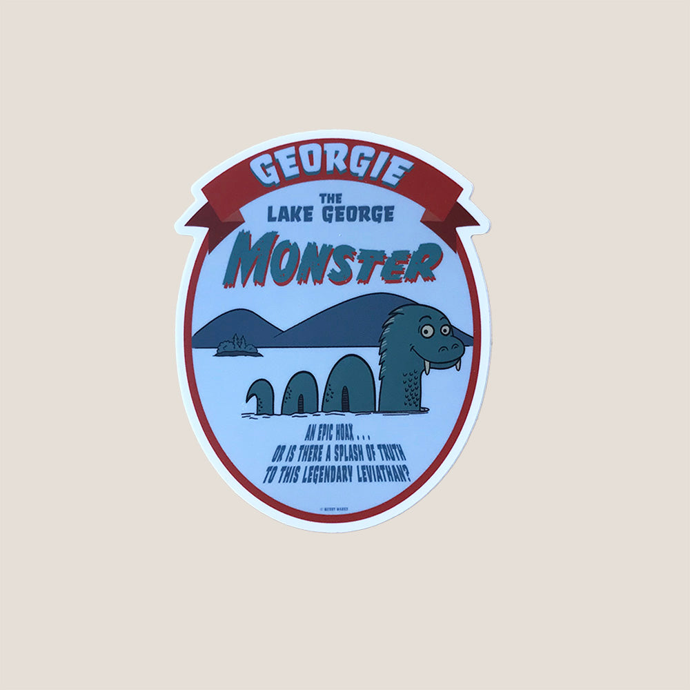 Lake George Monster Sticker - New York Lake Monster Lore β Merry Marks