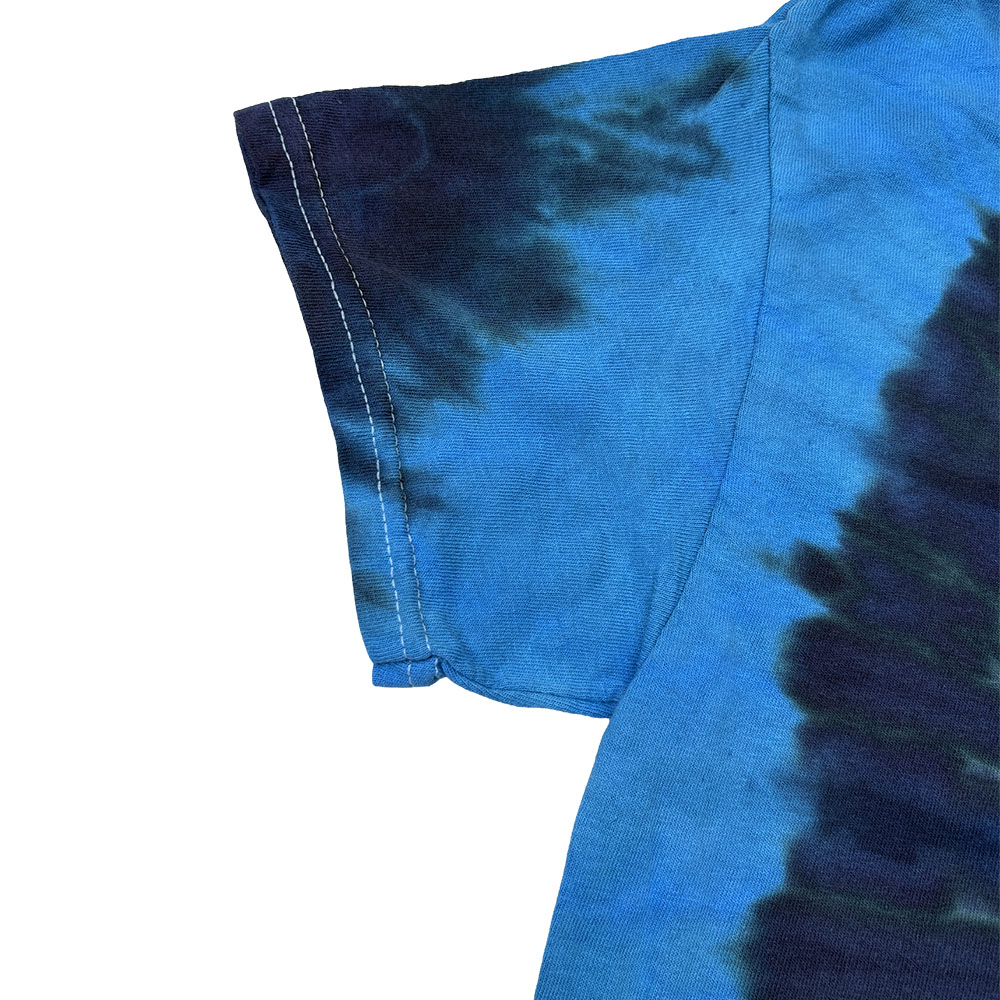 Vermont Groovy Peace 70's Style Unisex Tee Shirt - Vermont Tie Dye Gift Idea