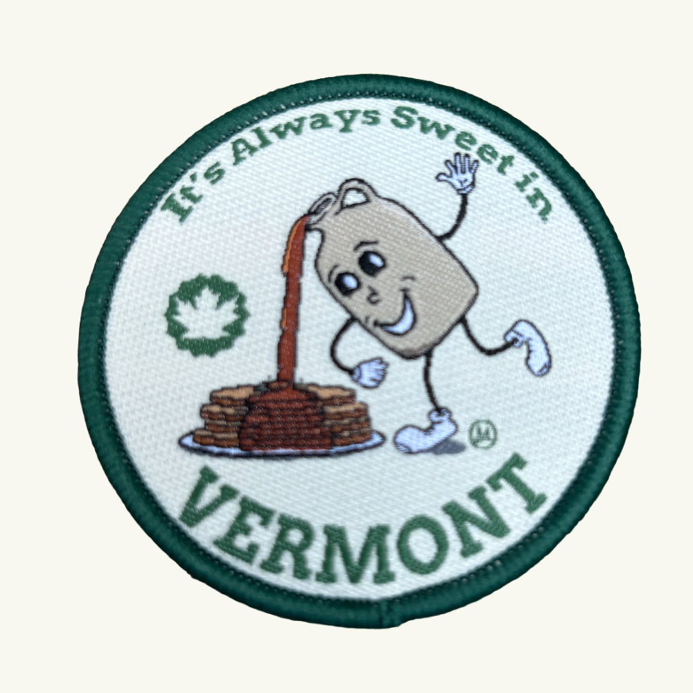 Vermont Maple Syrup Themed Patch - Vermont Maple Gift and Souvenir
