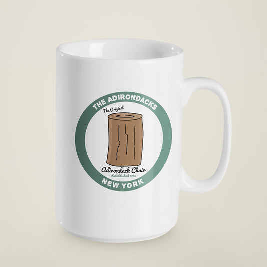 15 oz. Adirondack Humorous Adirondack Chair Ceramic Mug