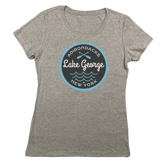 Lake George Nautical Themed Graphic Women's Tee Shirt