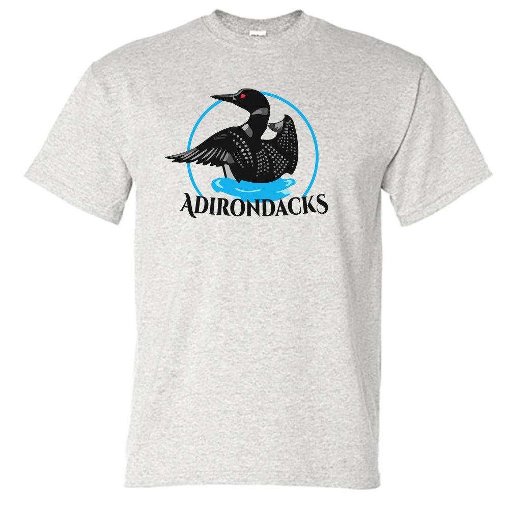 Adirondacks Loon Vintage Design Unisex Tee Shirt