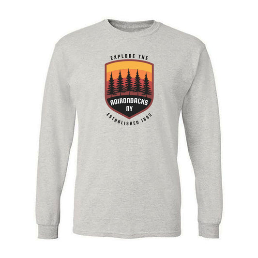 Explore The Adirondacks Long Sleeve Tee Shirt