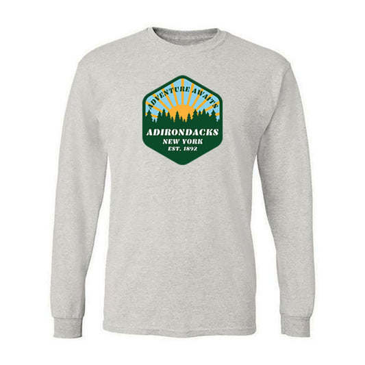 Adirondacks Adventure Awaits Long Sleeve Tee Shirt