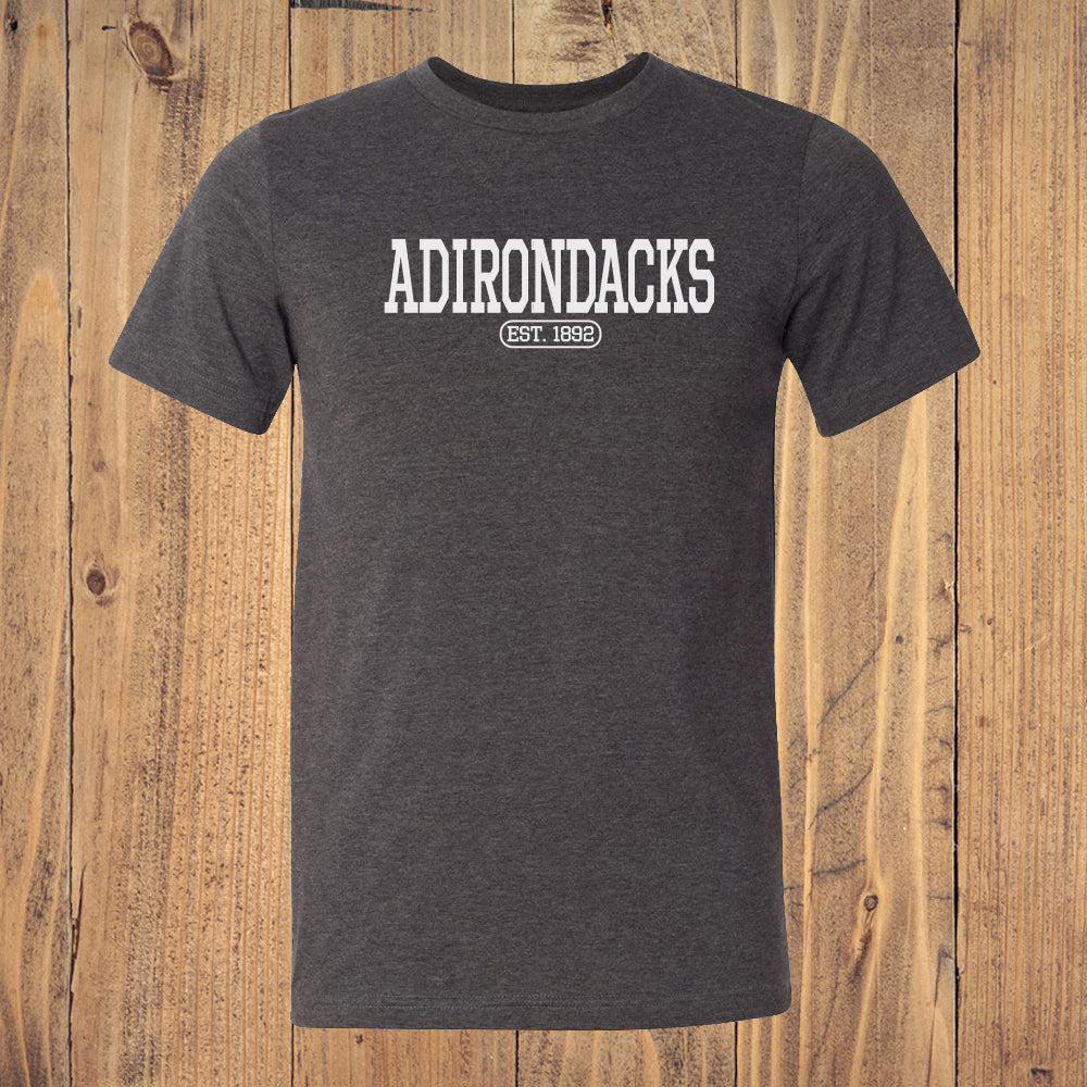 Adirondacks Varsity Logo Print Tee Shirt