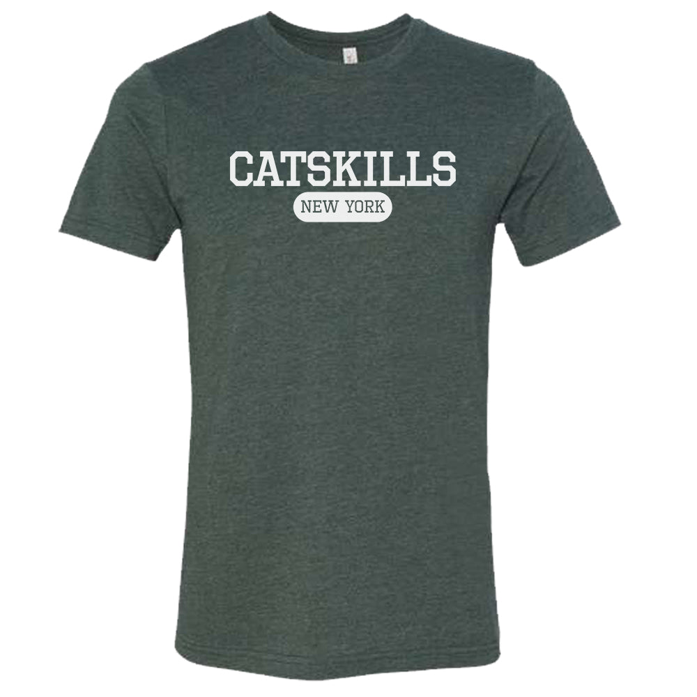 Catskills Varsity Logo Print Tee Shirt