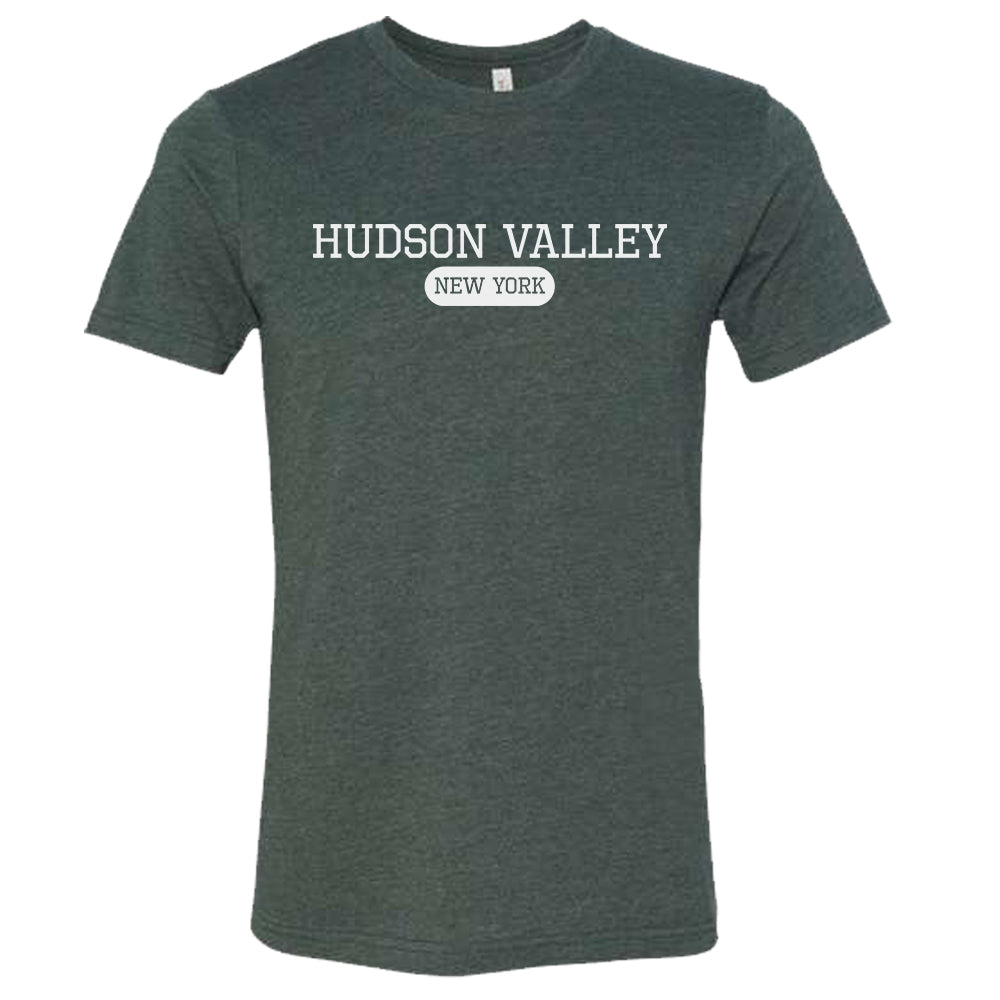 Hudson Valley Varsity Logo Print Tee Shirt