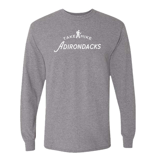 Take A Hike Adirondacks Long Sleeve Varsity Inspired T-Shirt