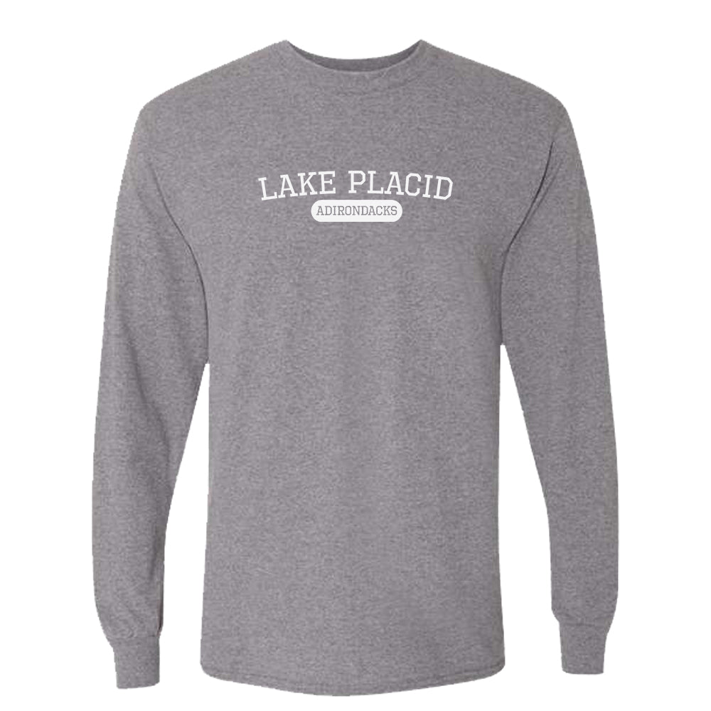 Lake Placid Adirondacks Long Sleeve Varsity Inspired T-Shirt