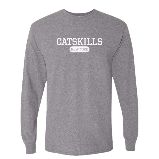 Catskills Long Sleeve Varsity Inspired T-Shirt