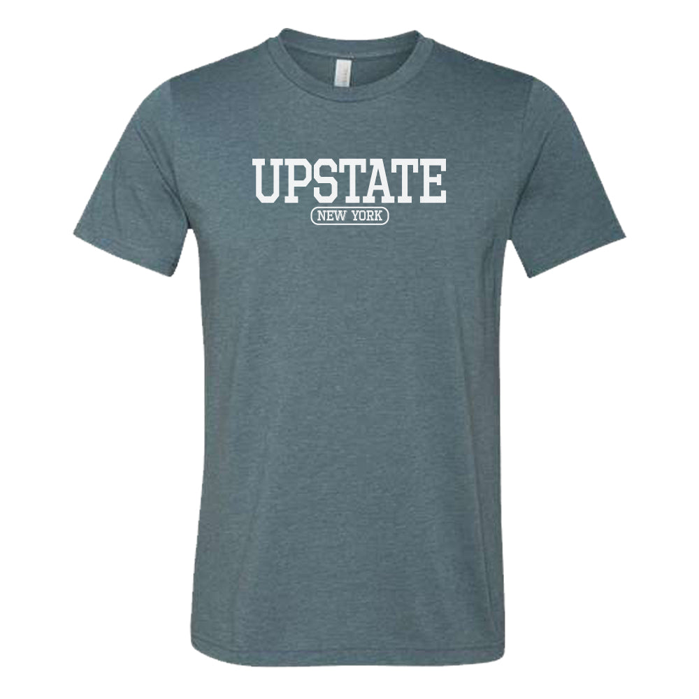 Upstate Varsity Logo Print Tee Shirt
