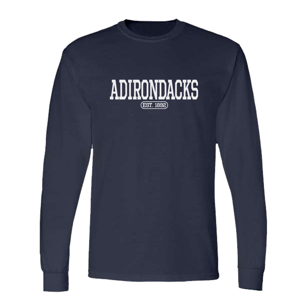 Adirondacks Long Sleeve Varsity Inspired T-Shirt