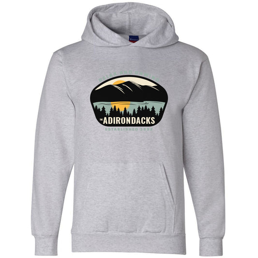 Adirondacks Relax and Unwind Graphic Hoodie - Pullover Sweatshirt With Hood