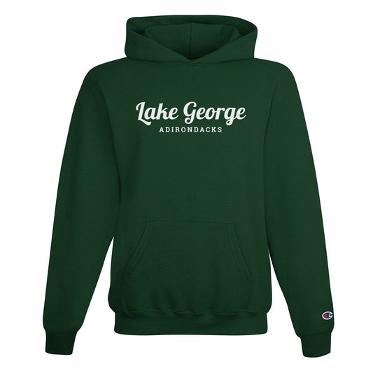 Lake George Hoodie - Lake George Adirondacks Pullover Sweatshirt With Hood