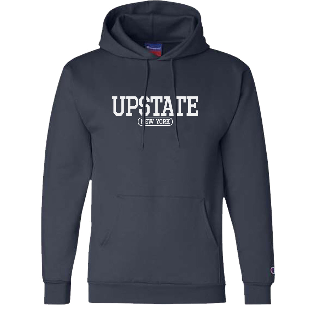 Upstate New York Varsity Inspired Pullover Hooded Sweatshirt