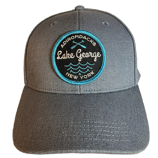 Lake George Nautical Patch Hemp Baseball Hat