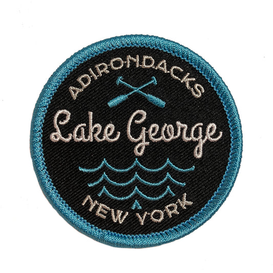 Lake George Adirondacks Embroidered Patch