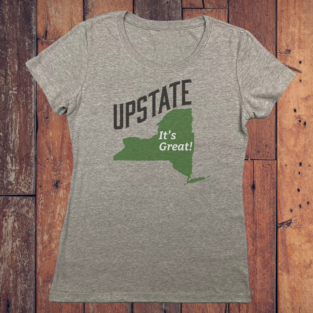 Upstate New York It's Great Women's Graphic Tee Shirt
