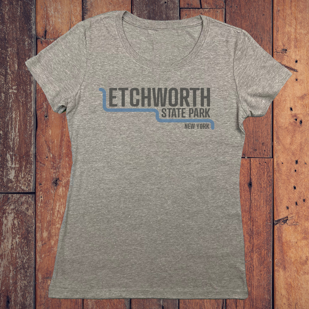 Letchworth State Park New York Women's Graphic Tee Shirt