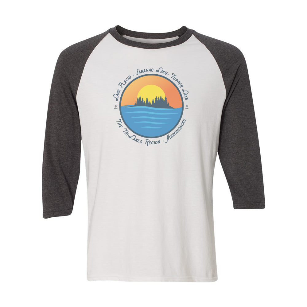 Tri-Lakes Adirondacks Region 3/4 Sleeve Raglan Shirt
