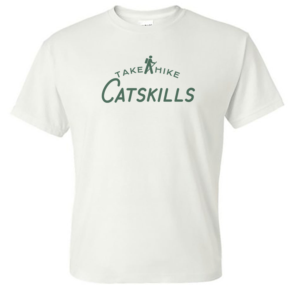 Take A Hike Catskills Upstate New York Vintage Style Print Unisex Tee Shirt
