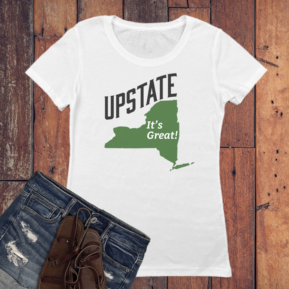 Upstate New York It's Great Women's Graphic Tee Shirt