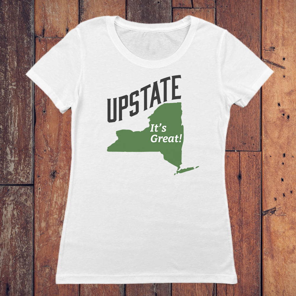 Upstate New York It's Great Women's Graphic Tee Shirt