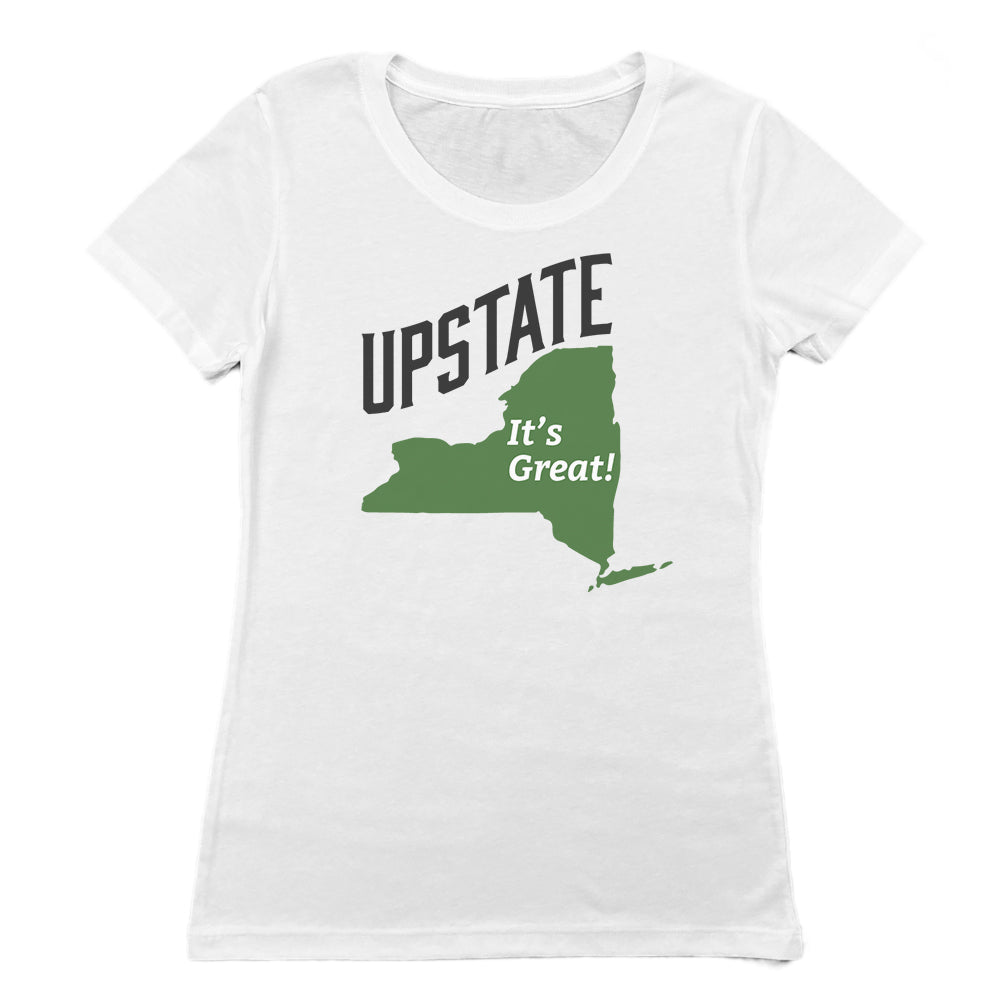 Upstate New York It's Great Women's Graphic Tee Shirt