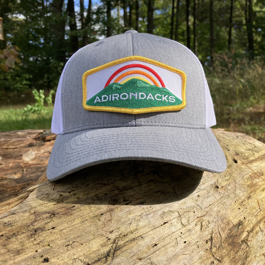 Adirondack Sunshine Patch Retro Trucker Cap Trucker Hat