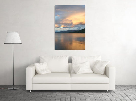 Sunset Over Lake George Fine Art Photo or Canvas Print