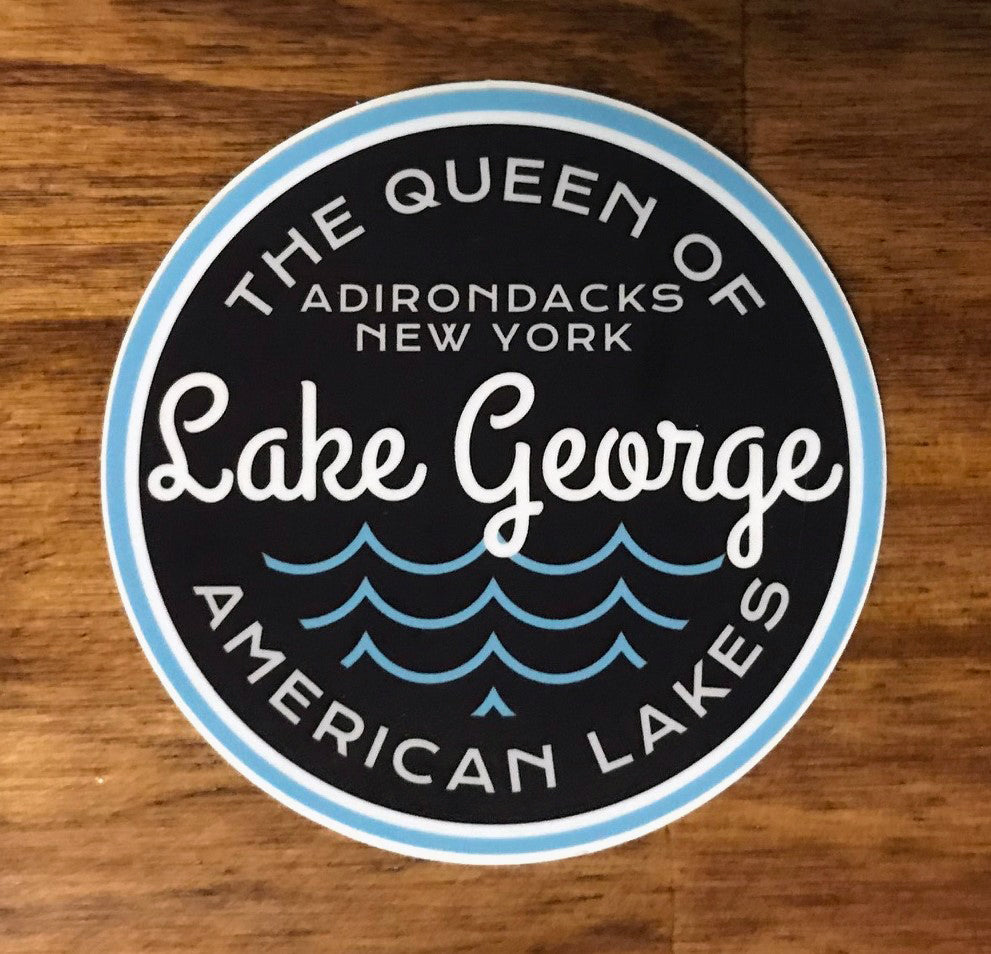 Lake George Adirondacks Sticker – Merry Marks