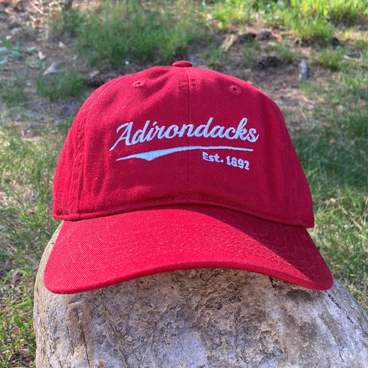 Adirondacks Hat - Embroidered Organic Cotton Twill Hat